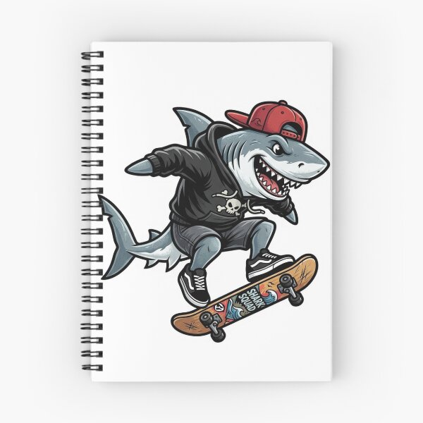 Item preview, Great White Shark Kickflip Skateboard designed and sold by YNAMREG.