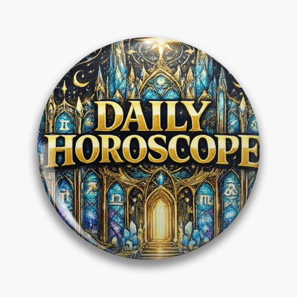 Item preview, Daily Horoscope Fantasy Zodiac Castle Astrology Design designed and sold by irfanshikh.