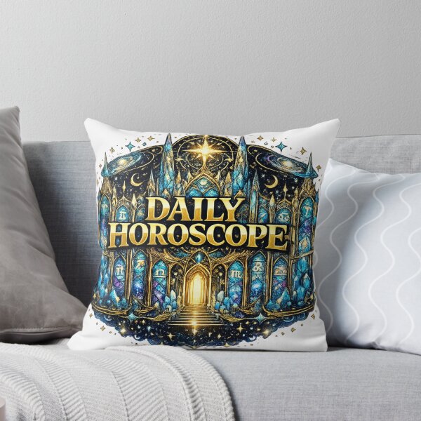 Item preview, Daily Horoscope Fantasy Zodiac Castle Astrology Design designed and sold by irfanshikh.