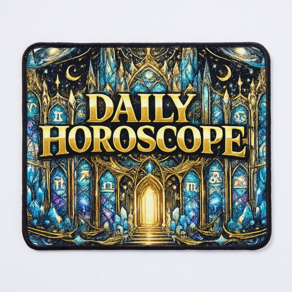 Item preview, Daily Horoscope Fantasy Zodiac Castle Astrology Design designed and sold by irfanshikh.