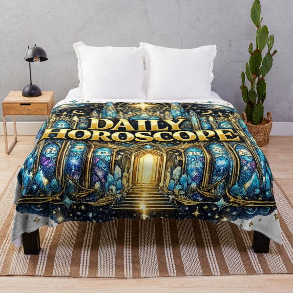 Item preview, Daily Horoscope Fantasy Zodiac Castle Astrology Design designed and sold by irfanshikh.