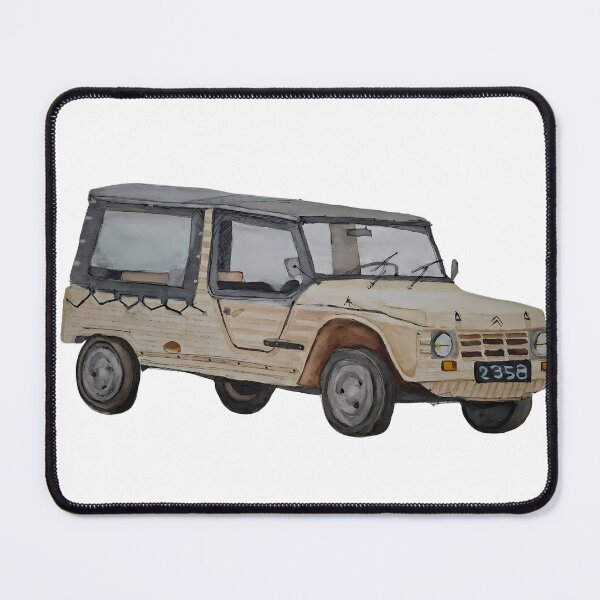 Item preview, Citroën Méhari in watercolor designed and sold by SuperMama1973.