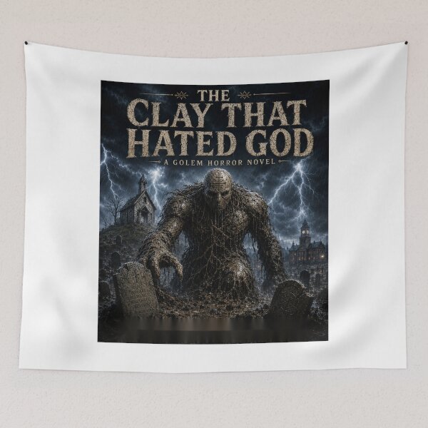 Item preview, The Clay That Hated God — Golem Horror designed and sold by PghArt.