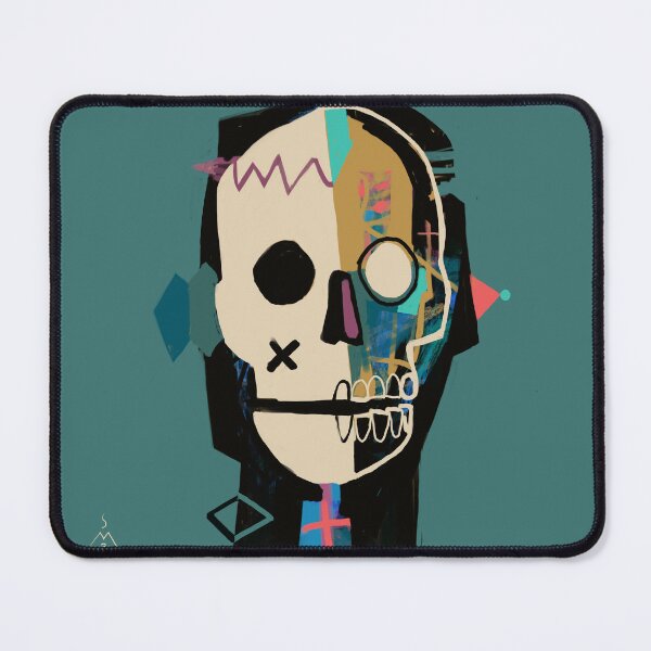 Item preview, Abstract Glitch Skull Portrait designed and sold by MikZviagin.