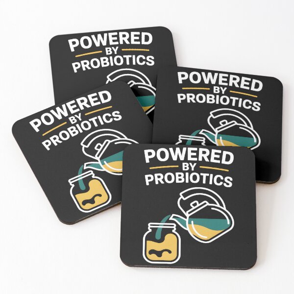 Item preview, Powerded By Probiotics Kombucha Brew designed and sold by MooonTees.