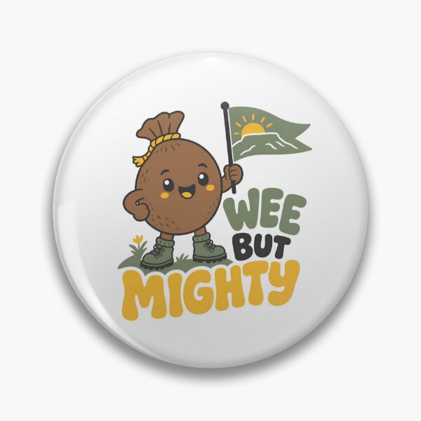 Item preview, Edinburgh Wee But Mighty – Hiking Haggis Hero designed and sold by Fenay Designs.