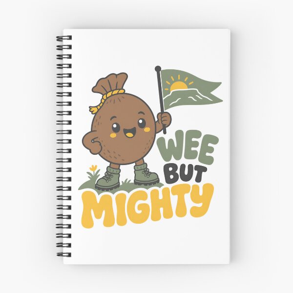 Item preview, Edinburgh Wee But Mighty – Hiking Haggis Hero designed and sold by Fenay Designs.