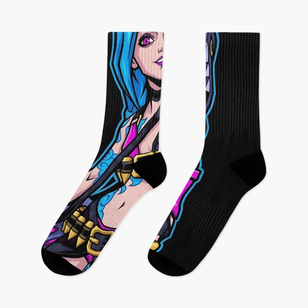 Item preview, Jinx League of Legends Vector Gaming Graphic Tee designed and sold by Senpaiwaves.