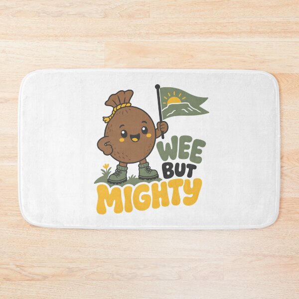 Item preview, Edinburgh Wee But Mighty – Hiking Haggis Hero designed and sold by Fenay Designs.