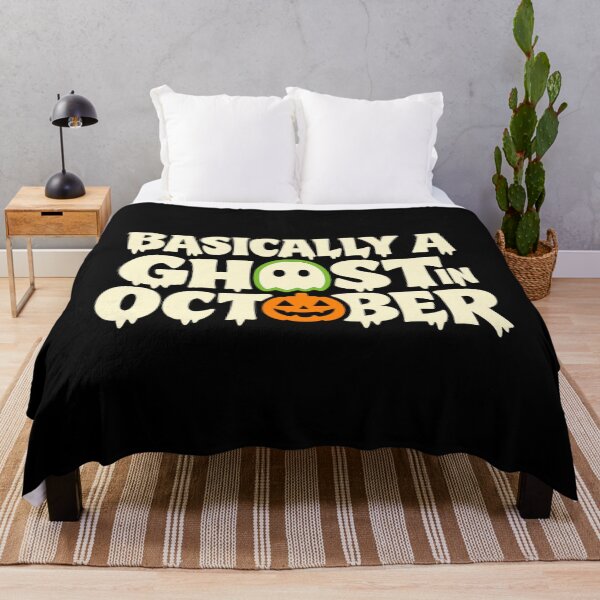 Item preview, Basically A Ghost In October Shirt, For The Spooky Season Regulars designed and sold by PhylonBoxx.