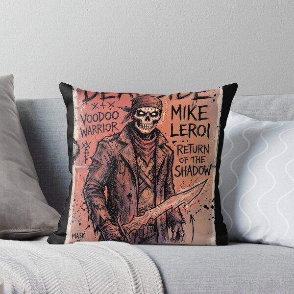 Item preview, Mike Leroi Shadow Man Grunge Video Game Streetwear Tee designed and sold by Senpaiwaves.