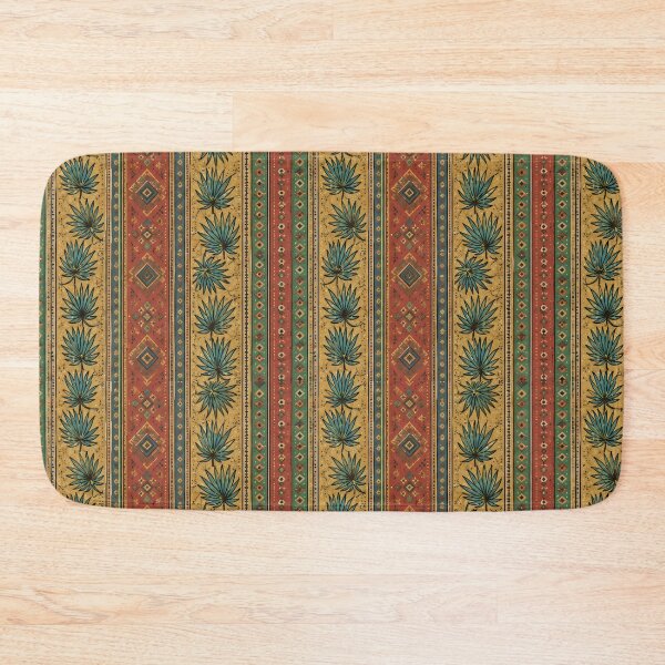 Item preview, Vibrant Nigerian Heritage Palm and Diamond Border designed and sold by Cha-Tea.