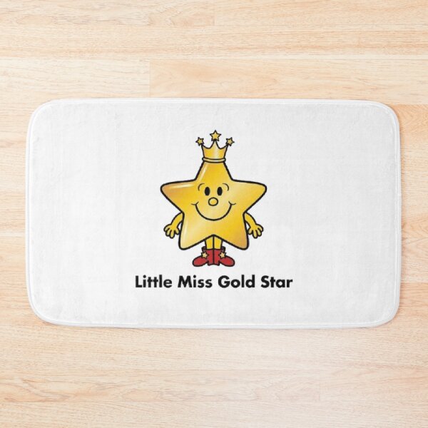Item preview, Little Miss Gold Star Character Student Back to School designed and sold by SamiraArts.