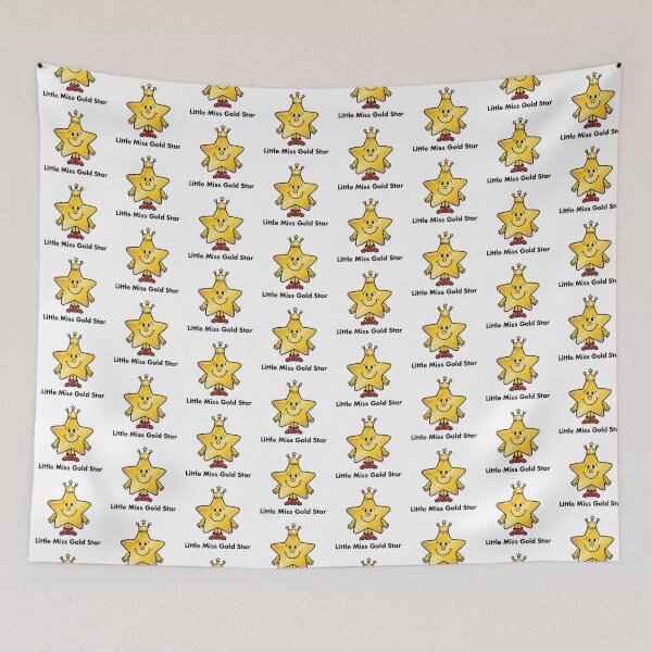 Item preview, Little Miss Gold Star Character Student Back to School designed and sold by SamiraArts.