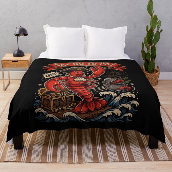 Item preview, Say No To Pot Crustacean Humor Design designed and sold by Redgiant87x.