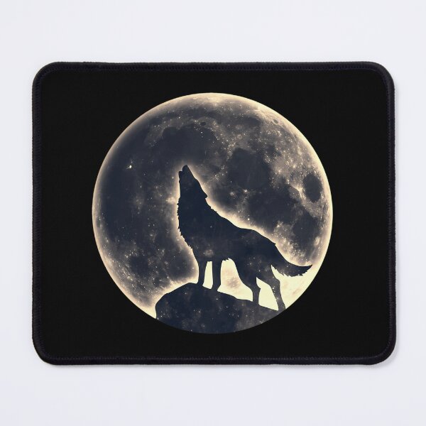 Item preview, Wolf Moon Fantasy Wild Dog Wolves designed and sold by Jalenourtney.