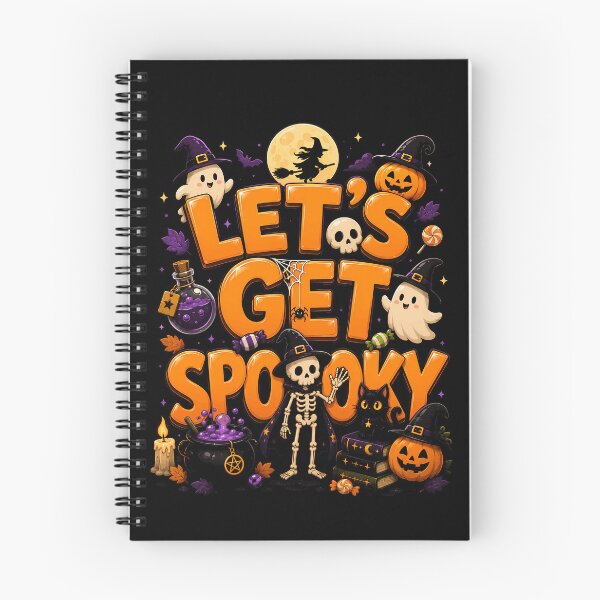 Item preview, Let's Get Spooky Halloween Design designed and sold by rafaeltto.