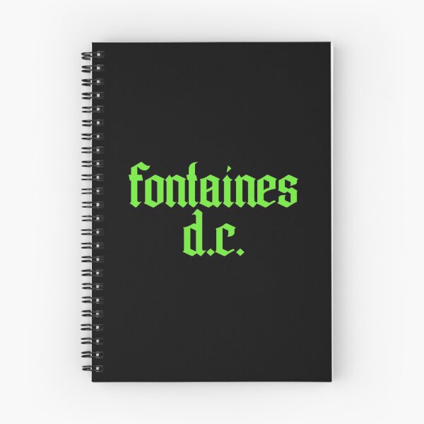 Item preview, FONTAINES DC - LOGO - UNIQUE RARE ORIGINAL TSHIRT STICKER designed and sold by SentientGallery.