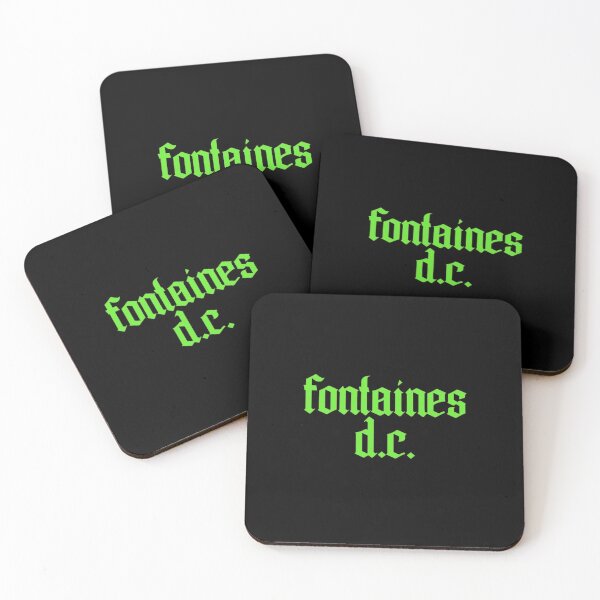Item preview, FONTAINES DC - LOGO - UNIQUE RARE ORIGINAL TSHIRT STICKER designed and sold by SentientGallery.