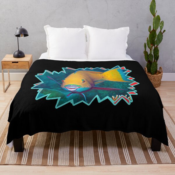 Item preview, Colorful Parrotfish Starburst Design * Graphic Underwater Art | designed and sold by Photo & Design Ute Niemann.