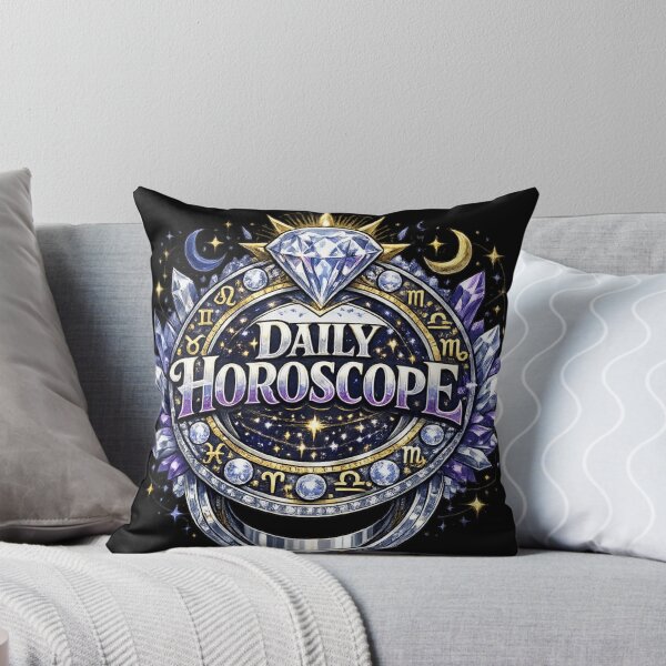 Item preview, Daily Horoscope Diamond Zodiac Astrology Celestial Design designed and sold by irfanshikh.
