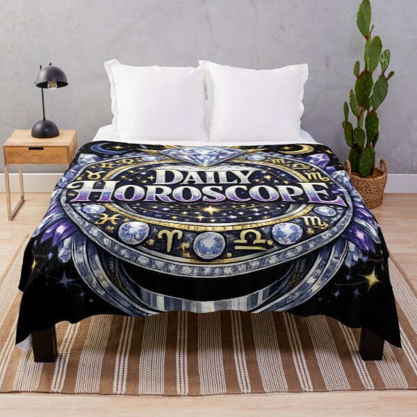 Item preview, Daily Horoscope Diamond Zodiac Astrology Celestial Design designed and sold by irfanshikh.