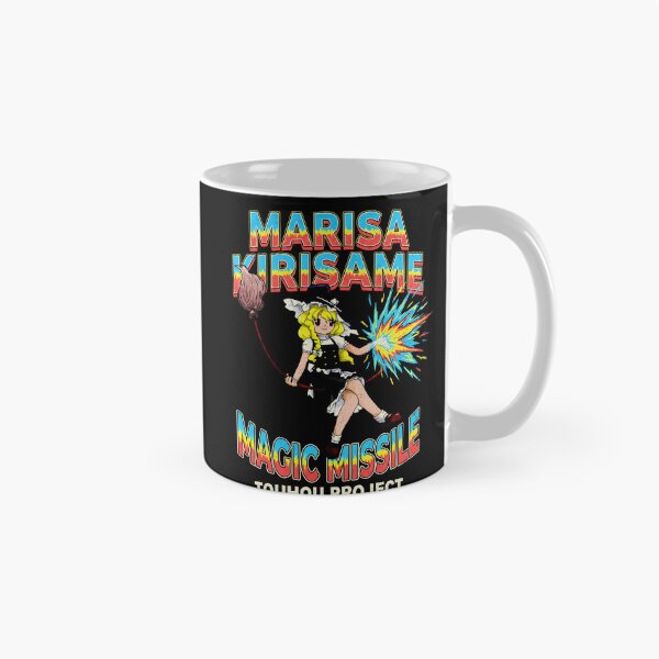 Aperçu de l'œuvre T-shirt de jeu vidéo contrefait Marisa Kirisame Touhou Project Anime Gaming créée et vendue par Senpaiwaves.