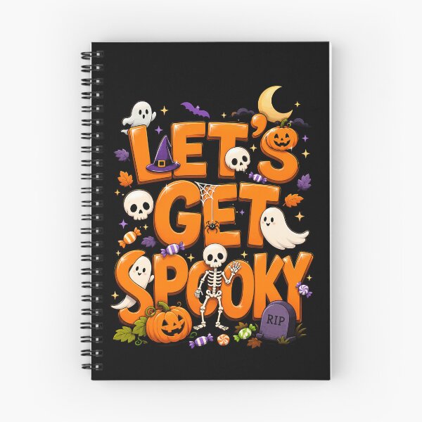 Item preview, Let's Get Spooky Halloween Design designed and sold by rafaeltto.