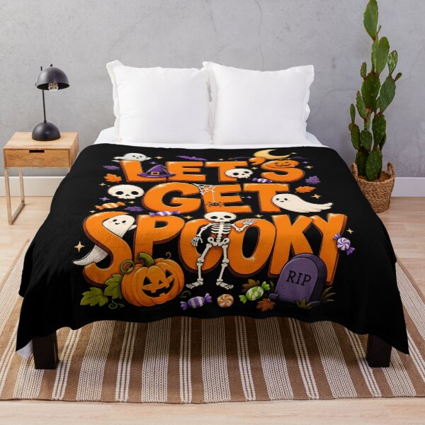 Item preview, Let's Get Spooky Halloween Design designed and sold by rafaeltto.