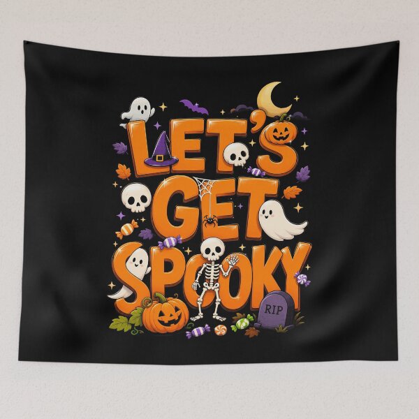 Item preview, Let's Get Spooky Halloween Design designed and sold by rafaeltto.