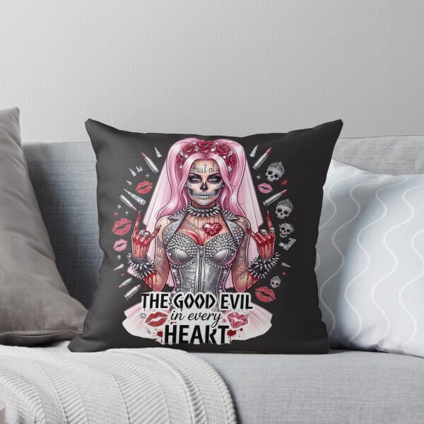 Item preview, Gothic Bride Pink Hair Corset  designed and sold by Voodoo Store Paranormal Collections.