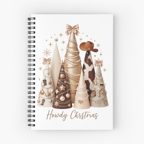 Item preview, howdy christmas western cowboy trees rustic holiday designed and sold by jkrphoto.