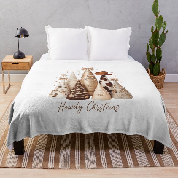Item preview, howdy christmas western cowboy trees rustic holiday designed and sold by jkrphoto.