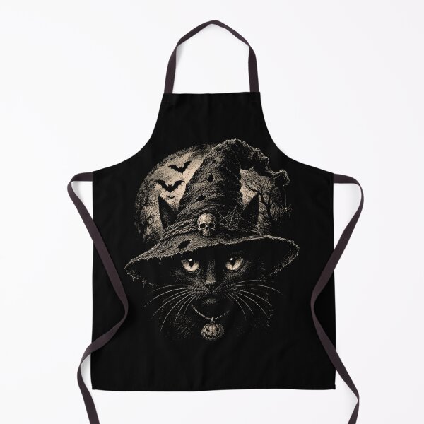 Item preview, Retro Witch Black Cat & bats Full Moon Halloween Vintage Spooky designed and sold by SOUFIANE1991.