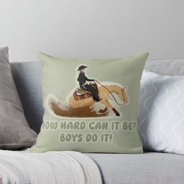 Item preview, How hard can it be? Boys do it! REINING designed and sold by Kat Lisek.