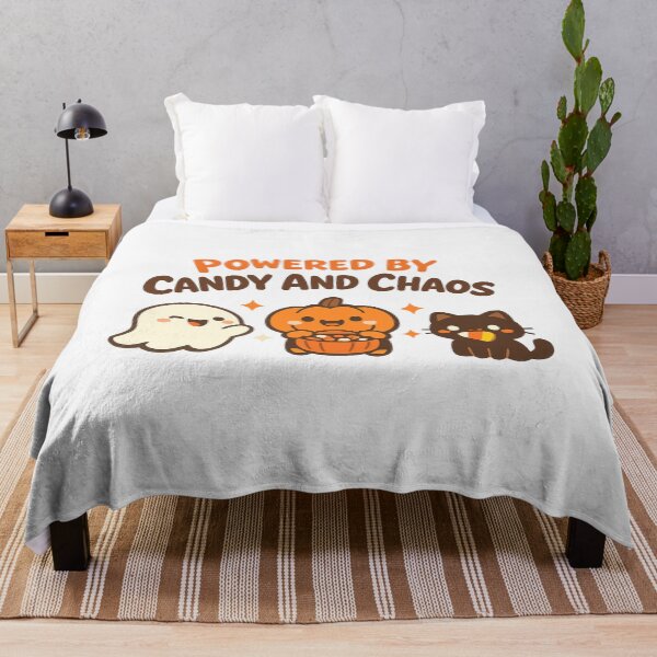 Item preview, Powered By Candy And Chaos, Cute Halloween Graphic designed and sold by PhylonBoxx.