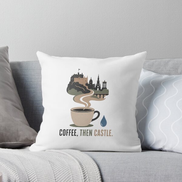 Item preview, Edinburgh Coffee, Then Castle – Rainy City Ritual designed and sold by Fenay Designs.