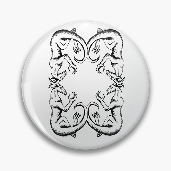 Item preview, Interlocking Beasts designed and sold by EChapmanArt.
