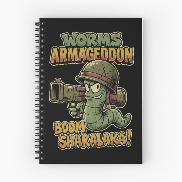 Item preview, Worm With A Bazooka Worms Armageddon Bootleg Video Game Streetwear Tee designed and sold by Senpaiwaves.