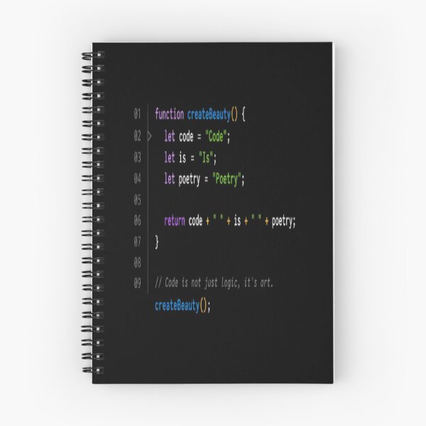 Item preview, Code Is Poetry  designed and sold by v6ziix.