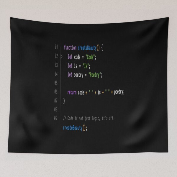 Item preview, Code Is Poetry  designed and sold by v6ziix.