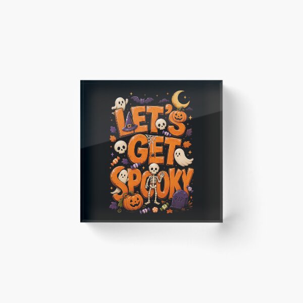 Item preview, Let's Get Spooky Halloween Design designed and sold by rafaeltto.
