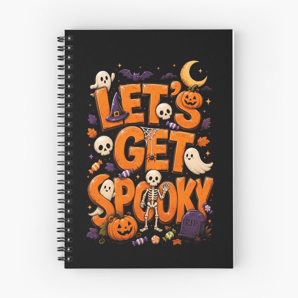 Item preview, Let's Get Spooky Halloween Design designed and sold by rafaeltto.
