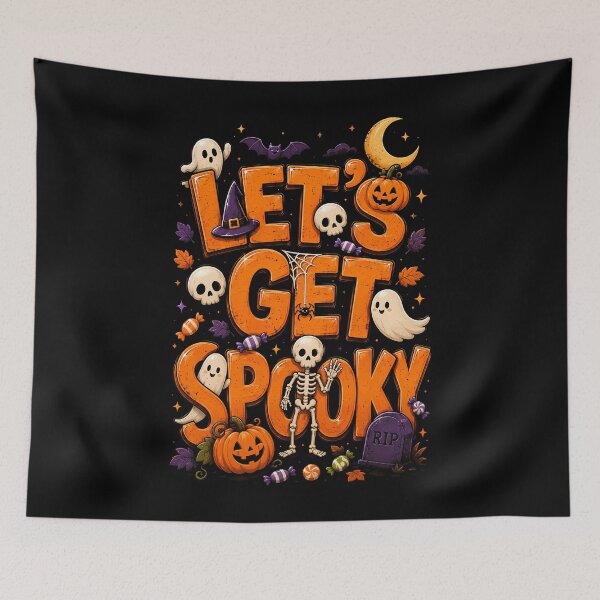 Item preview, Let's Get Spooky Halloween Design designed and sold by rafaeltto.