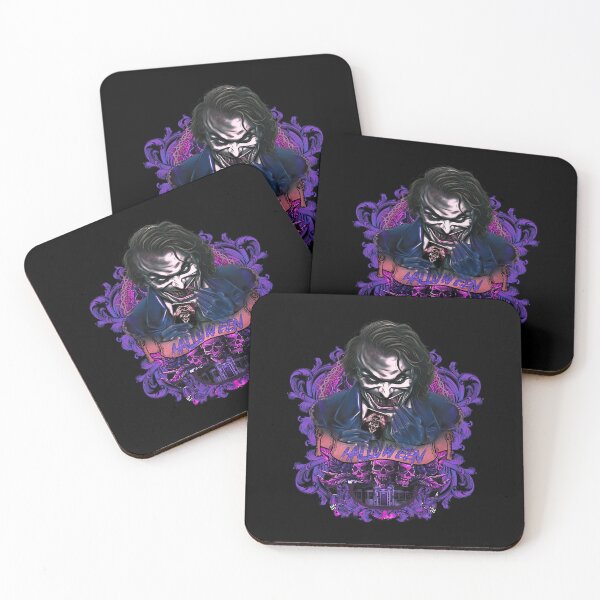 Item preview, Dark Indigo Psychotic Prince Spooky Halloween Frame designed and sold by Anselle.