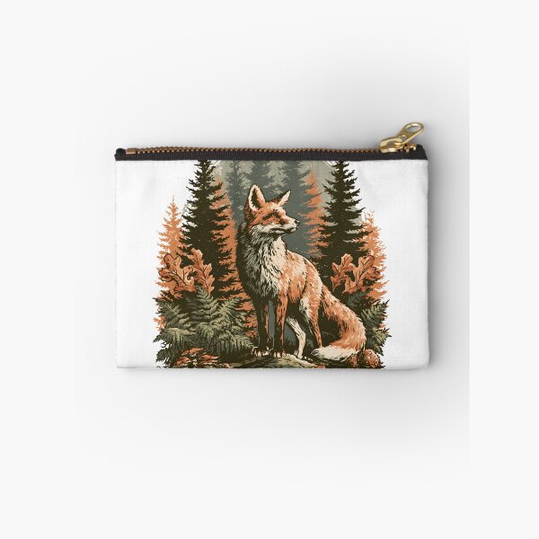 Item preview, Majestic Woodland Fox | Autumn Forest Wildlife Nature Illustration designed and sold by KAM-KAM-STORE.