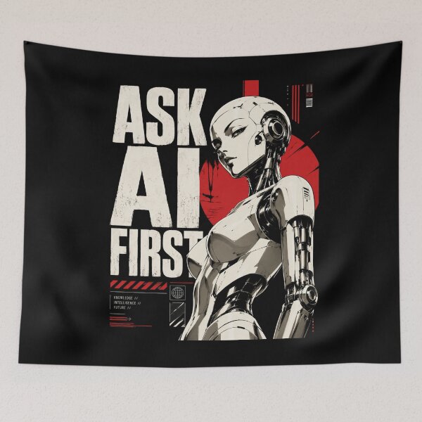 Item preview, AI Tesla Robot graphic | ai revolution robotics  designed and sold by TEEJAMBOREE.