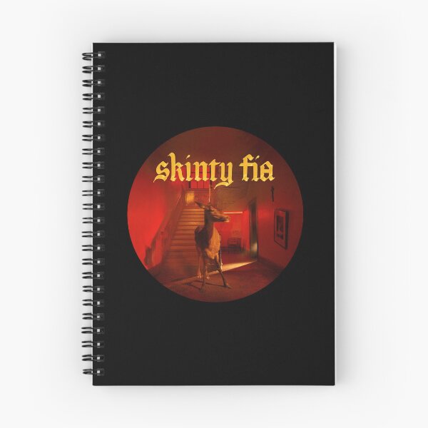 Item preview, SKINTY FIA - FONTAINES DC - UNIQUE RARE ORIGINAL TSHIRT STICKER designed and sold by SentientGallery.