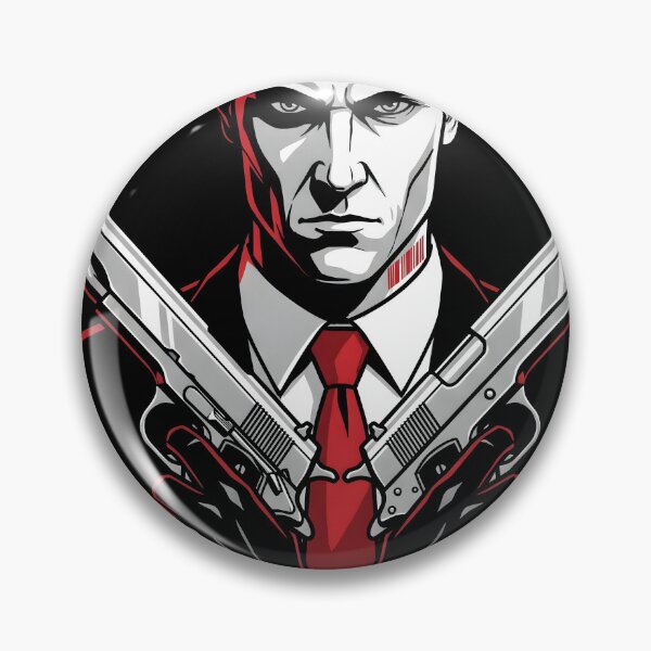 Item preview, Agent 47 Hitman Vector Gaming Graphic Tee designed and sold by Senpaiwaves.