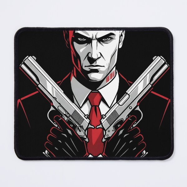 Item preview, Agent 47 Hitman Vector Gaming Graphic Tee designed and sold by Senpaiwaves.